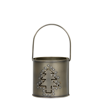 Hurricane w. handle & Christmas tree décor