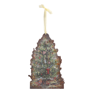 Vintage Sapin de Noël pour suspension