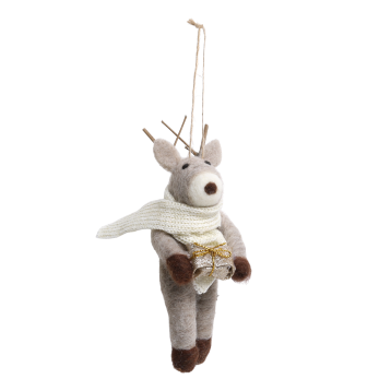 Renne en feutrine pour suspension