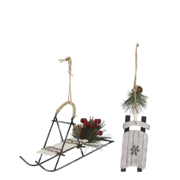 Vintage Sledge set of 2