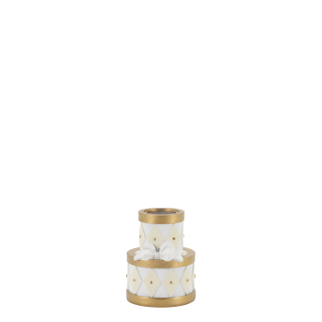 Noël Candlestick w. bow