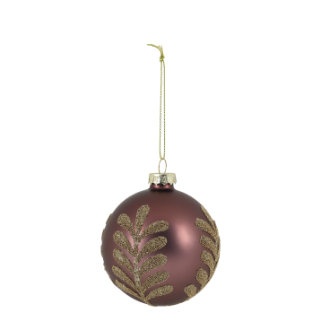 Julekugle m. mønster