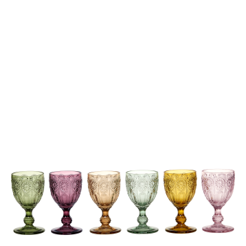 Saint-Émilion Wine Glass w. pattern