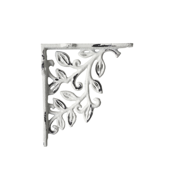 Shelf Bracket w. flower decor