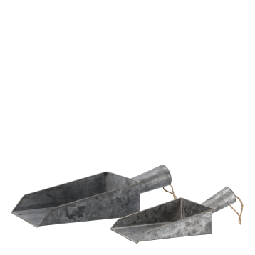 Plateau avec poignée set de 2