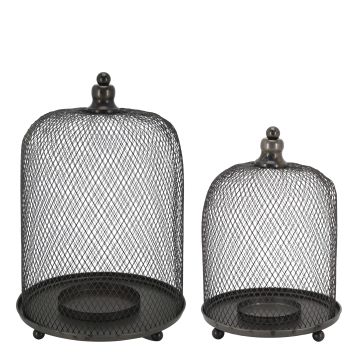 Fil de fer Glocke Set von 2