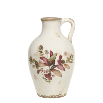 Florac Bouteille avec motif florale