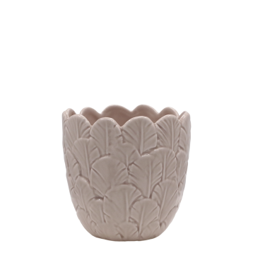 Fayence Planter w. flowers