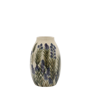 Vase avec motif florale