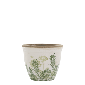 Laval Planter w. floral print