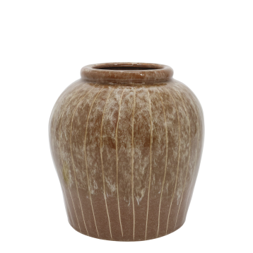Vase w. stripes
