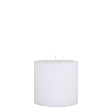 Macon Stumpenkerze rustikale mit 3 Dochten 80 Std.