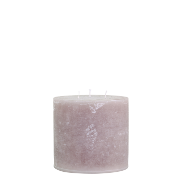 Macon Stumpenkerze rustikale mit 3 Dochten 80 Std.