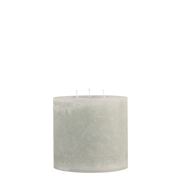 Macon Stumpenkerze rustikale mit 3 Dochten 80 Std.