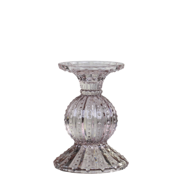 Candlestick w. pearl edge