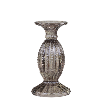 Kerzenständer m. Perlkante