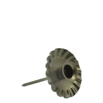 Lysholder m. spyd til kertelys