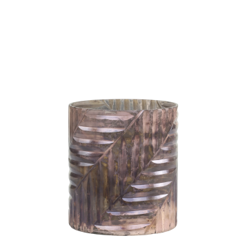 Windlicht mit Schliff