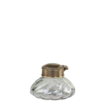 Old French Vase w. lid