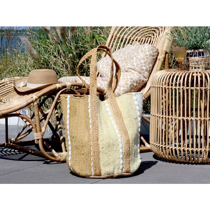 Strandtasche aus recyceltem Garn