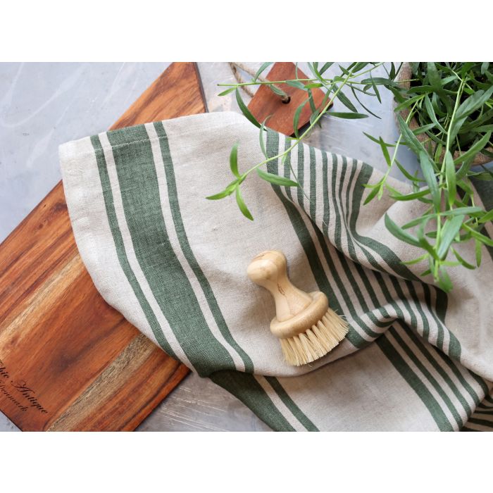 Éternel Viskestykke m. olmer striber