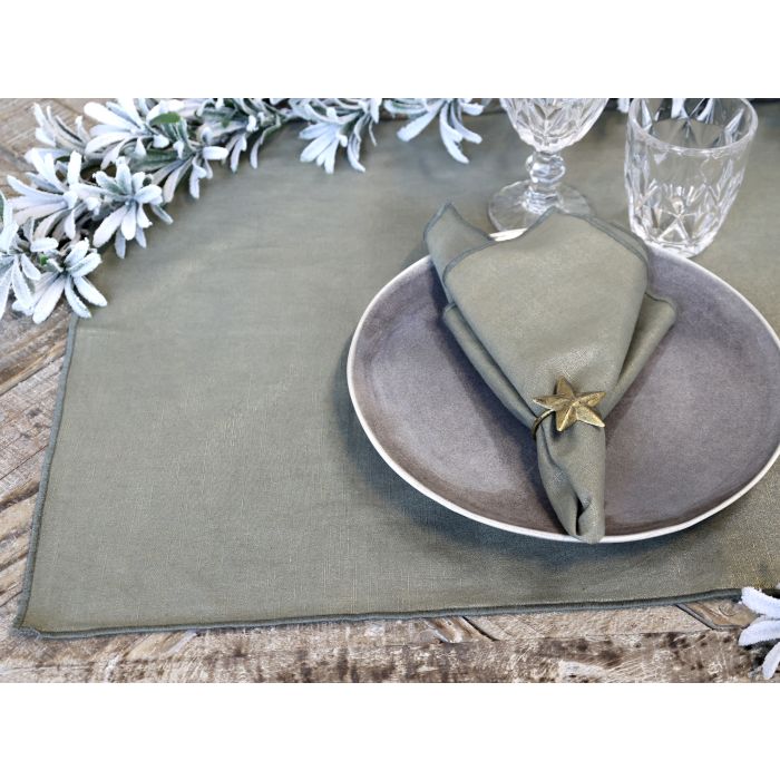 Bordløber m. guldprint