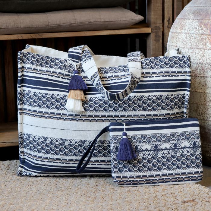 Sens Pochette jacquard tissé