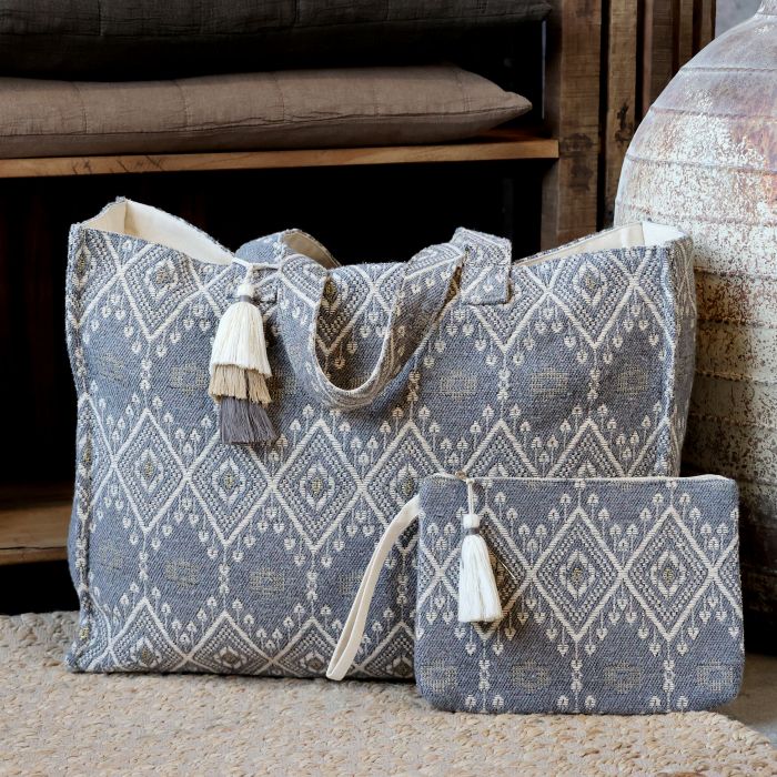 Sens Shopper jacquardvævet