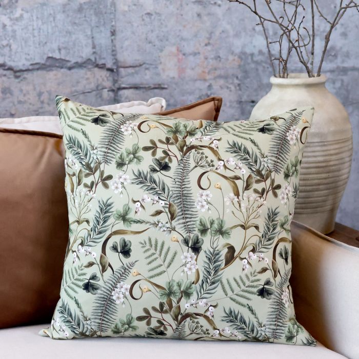 Aix Taie d’oreiller avec baies de neige et feuilles