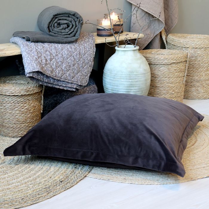 Aix Pudebetræk i velour til gulvpude