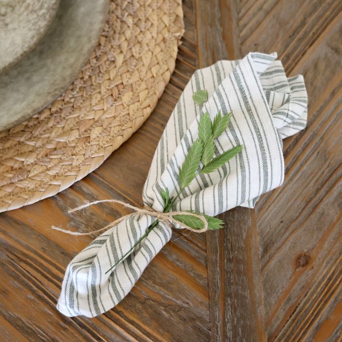 Aix Stoffserviette mit Streifen