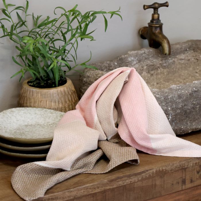 Aix Geschirrtuch mit Streifen