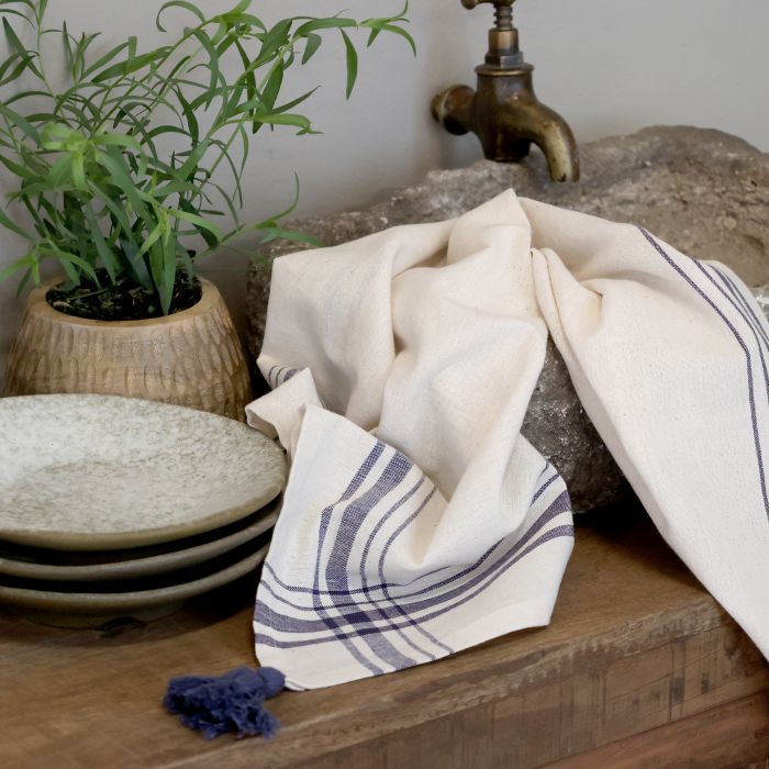 Aix Geschirrtuch mit Karo