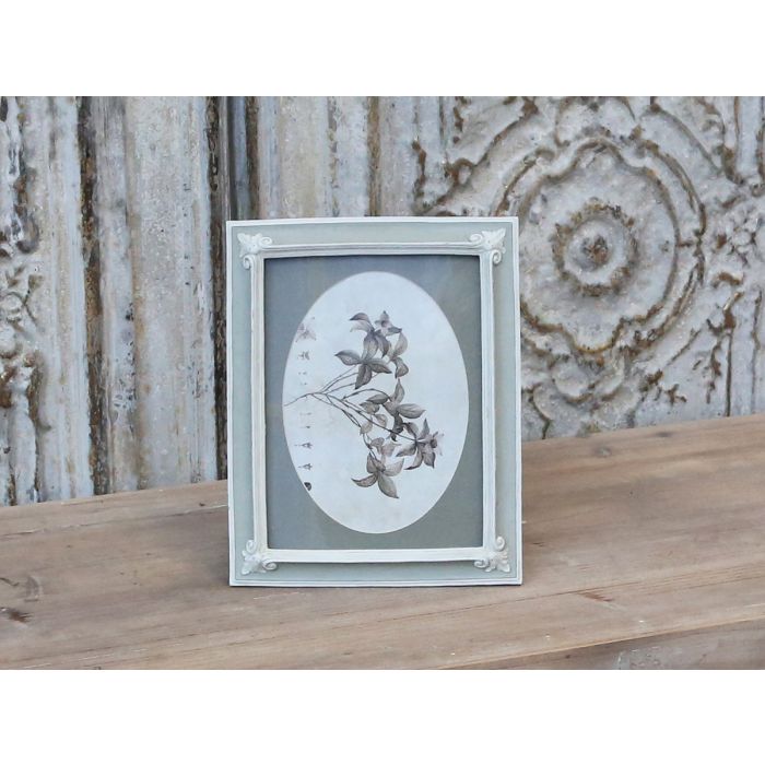 Gl. fransk Ramme m. deko kant