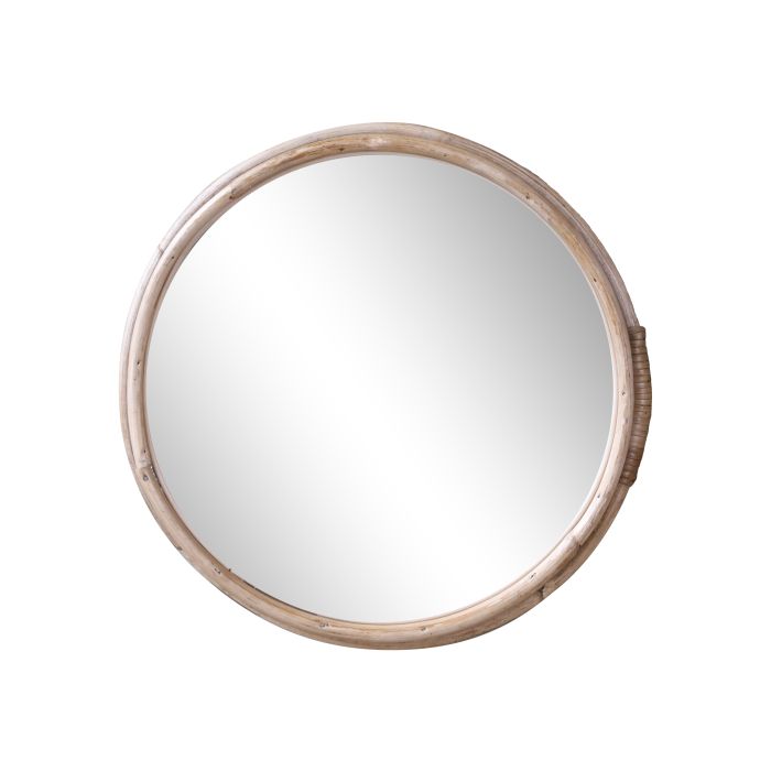 Spejl m. bambus ramme