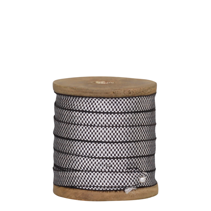Ribbon on wooden spool