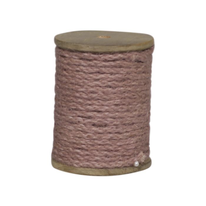 Juteband auf Holzspule