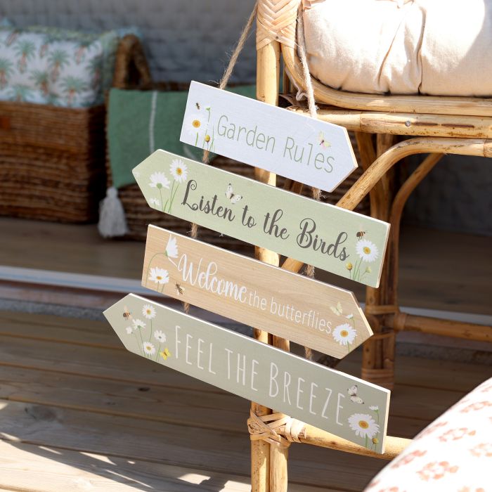 Sign Garden Rules