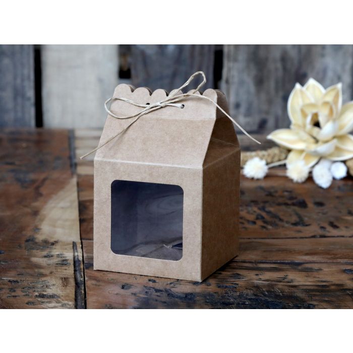 Gift bag w. wavy top 100 pcs.