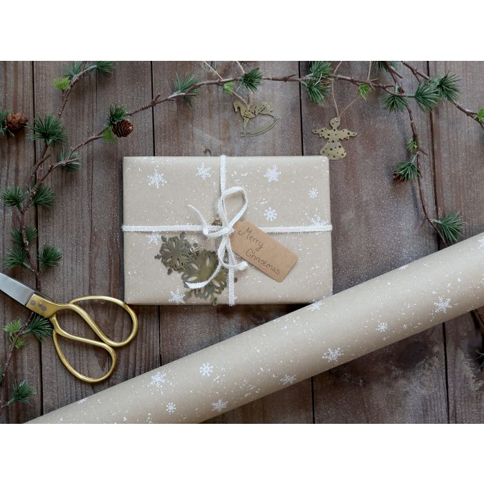 Gavepapir m. snefnug