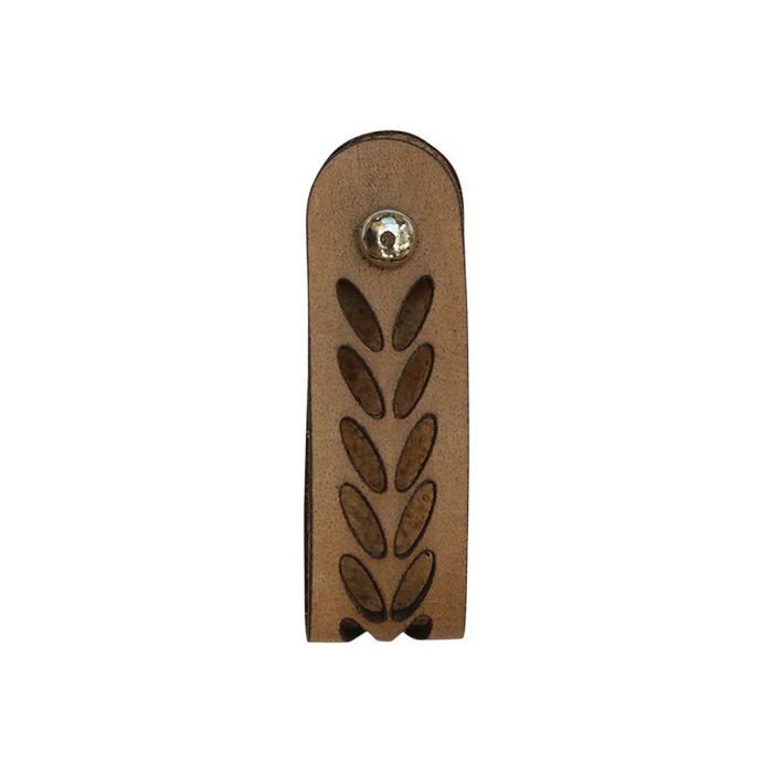 Greb m. hulmønster læder