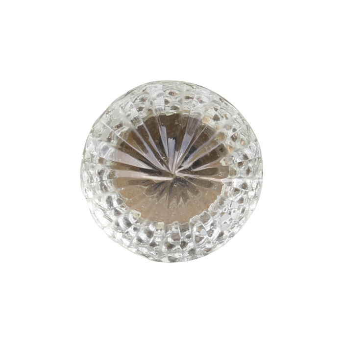 Knob in cut glass