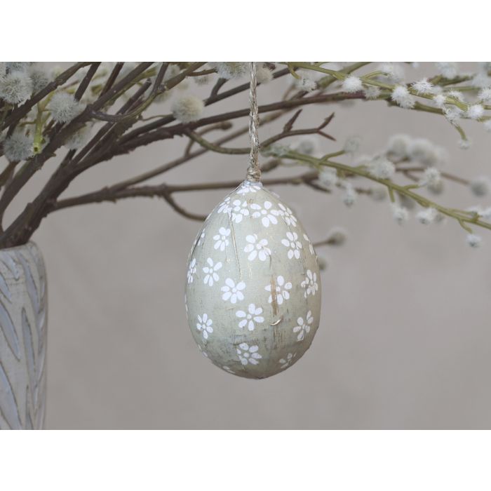 Påskeæg m. blomster