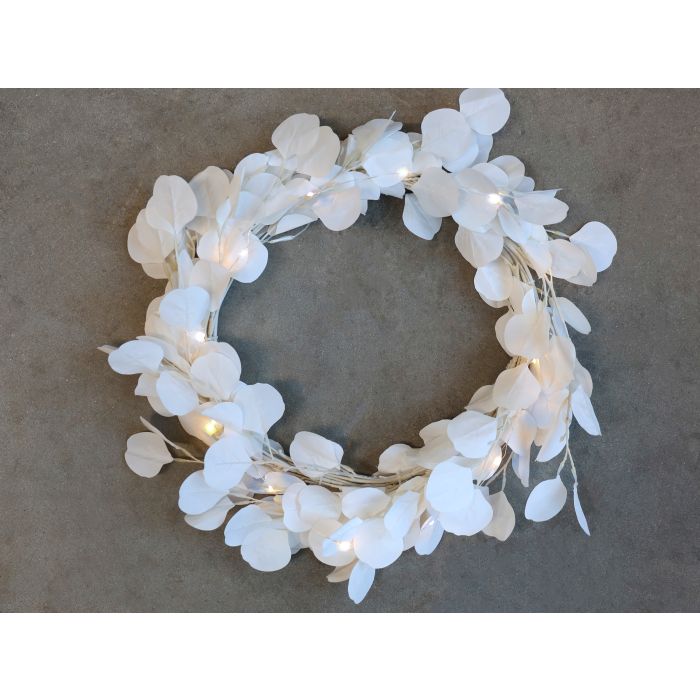 Krans m. blade indendørs