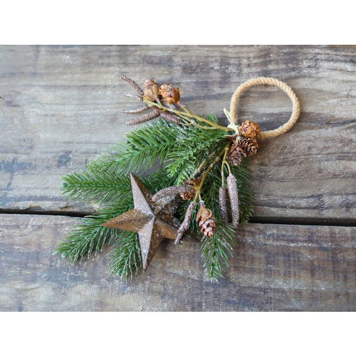 Fleur Grangren m. kogler til ophæng