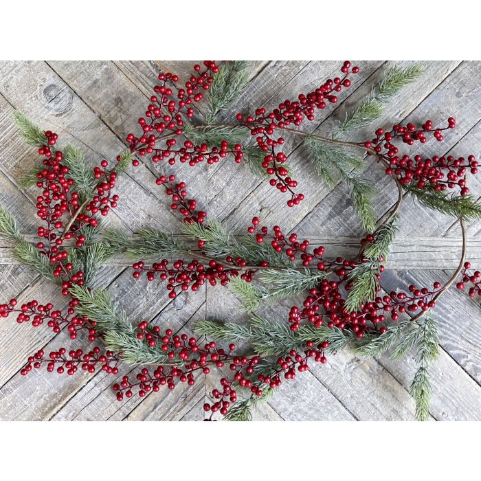 Fleur Vigne de sapin avec baie