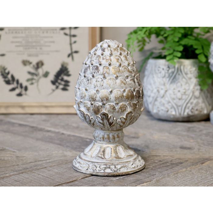 Vittel Dekor på fod m. guldmønster