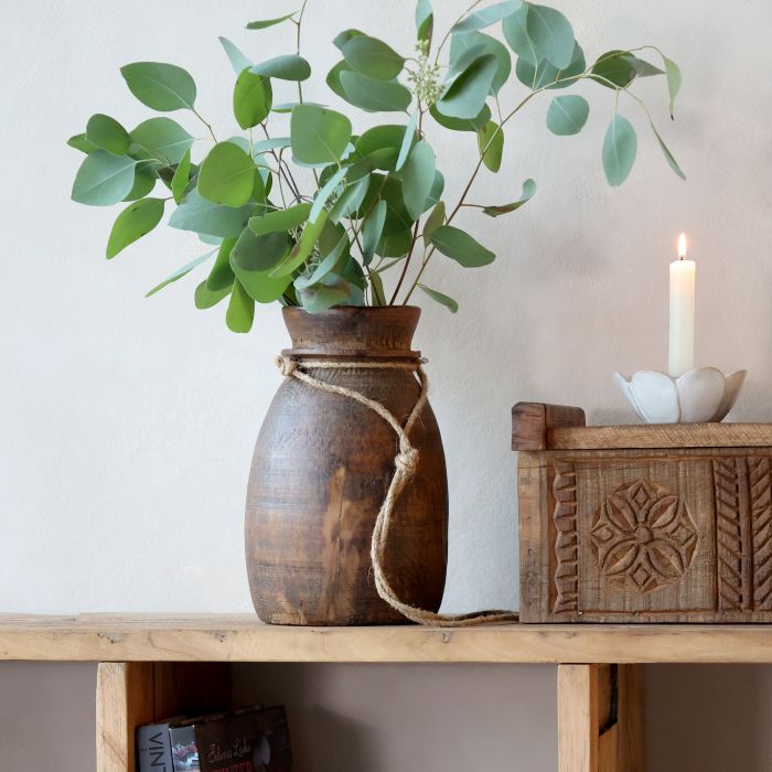 Grimaud Vase für Deko m. Seil