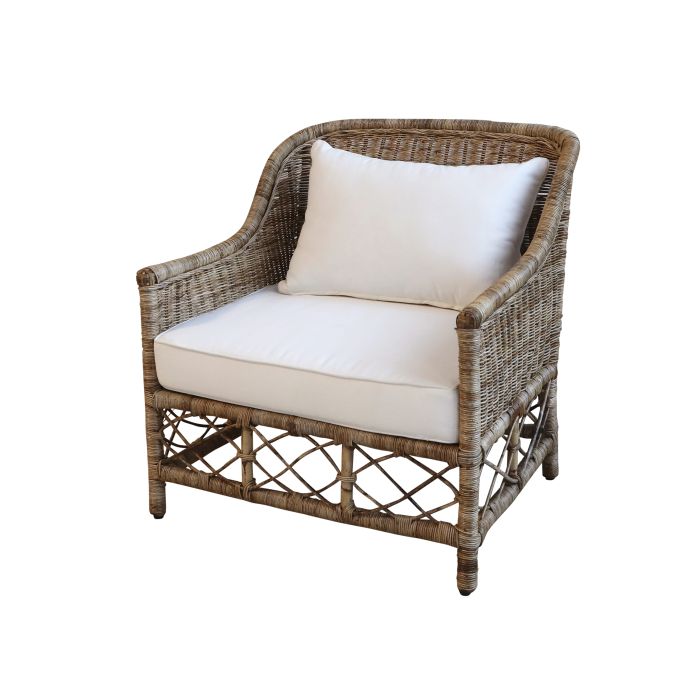 Nantes Stol i flet m. puder