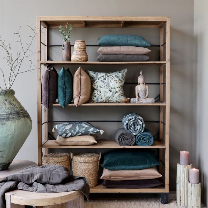 Regal auf Rädern m. 4 Ablagen